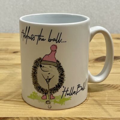 Address The Ball Mug Thumbnail