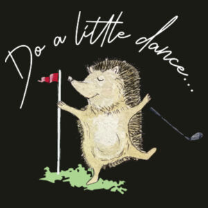 Do a Little Dance (Hedgehog) - Performance 1/4 Zip Design