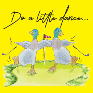 Do a Little Dance (Ducks) - Soft Shell Body Warmer Design