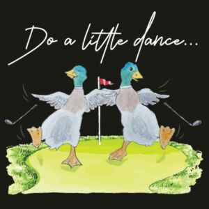 Do a Little Dance (Ducks) - Performance 1/4 Zip Design