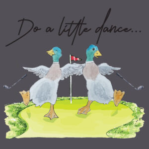 Do a Little Dance (Ducks) - Performance 1/4 Zip Design