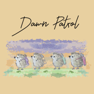 Dawn Patrol (Rear) - Unisex Hoodie Design
