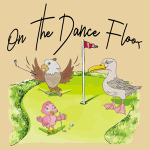 On the Dance Floor (Rear) - Unisex Hoodie Design