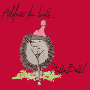 Address the Ball - Ladies Fitted Polo Design