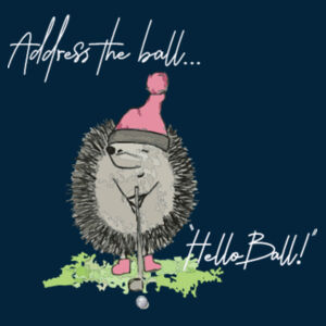 Address the Ball - Ladies Fitted Polo Design