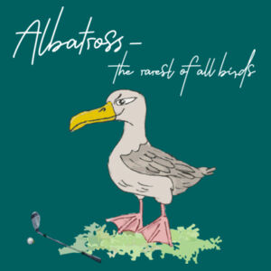 Albatross (Rear) - Unisex Hoodie   Design