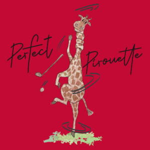Perfect Pirouette - Ladies Fitted Polo  Design