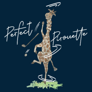 Perfect Pirouette - Ladies Fitted Polo  Design