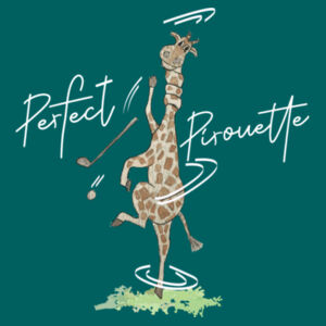 Perfect Pirouette (Rear) - Unisex Hoodie    Design