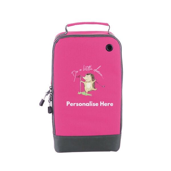 Do a Little Dance - Hedgehog Shoe Bag Thumbnail