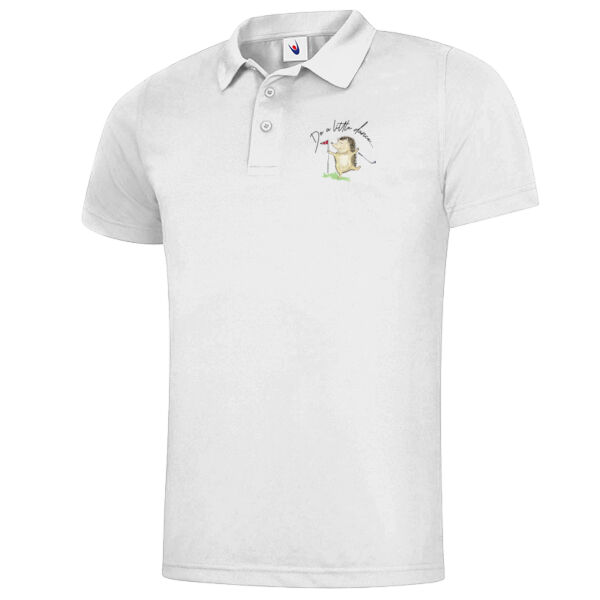 Do a Little Dance (Hedgehog) - Unisex Classic Polo Thumbnail