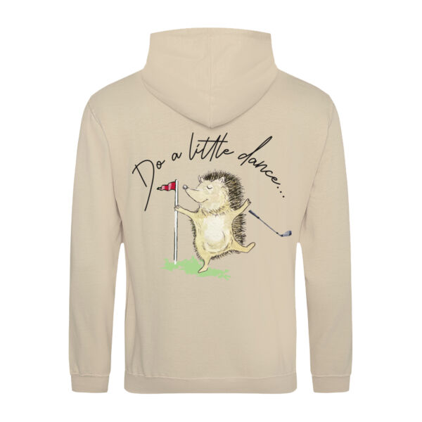 Do a Little Dance (Hedgehog) (Rear) - Unisex Hoodie Thumbnail