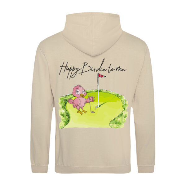 Happy Birdie to Me (Rear) - Unisex Hoodie  Thumbnail