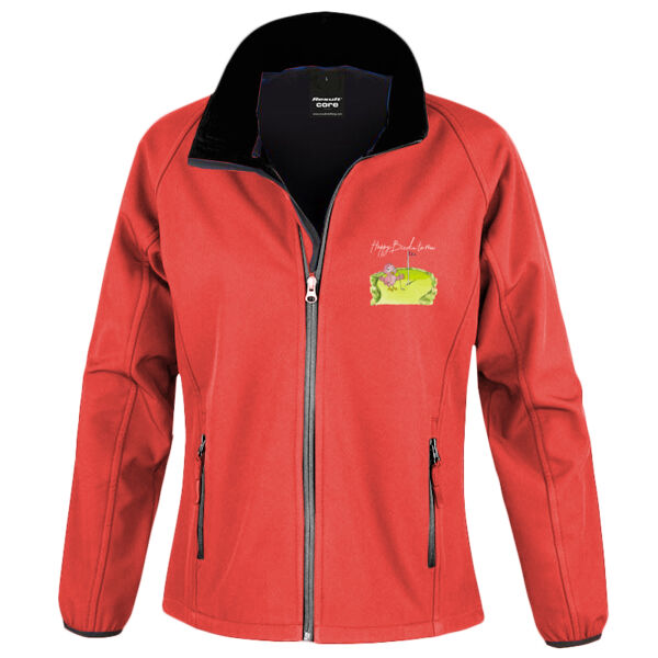 Happy Birdie to Me - Soft Shell Jacket  Thumbnail